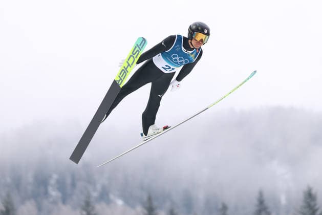 Akito Watabe (JPN), FEBRUARY 11, 2026 - Nordic Combined : Individual NH 10km during the Milano Cortina 2026 Olympic Winter games, Winterspiele,Spiele, Summer games at Predazzo Ski jumping, Skispringen, Ski, nordisch Stadium in Predazzo, Italy. Noxthirdxpartyxsales  aflo_319327739