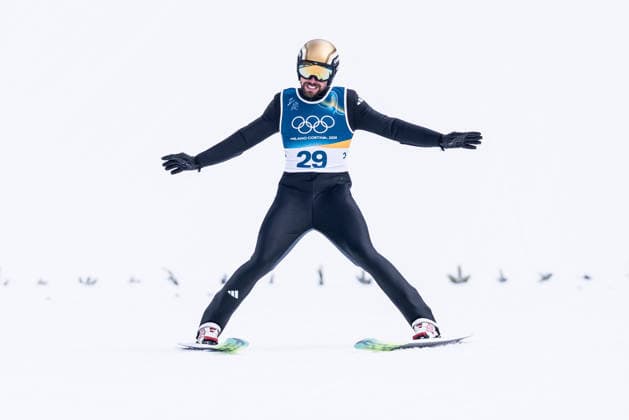 PREDAZZO, ITALY - FEBRUARY 11: Johannes Rydzek (Germany) during the Nordic Combined Individual Gundersen Normal Hill 10km at the Milano Cortina 2026 Olympics at Predazzo Ski jumping, Skispringen, Ski, nordisch Stadium on day 5 of the Milano Cortina 2026 Olympics on February 11, 2026 in Cortina, Italy. Editorial use only. Italy Copyright: xSteffiexWunderlx