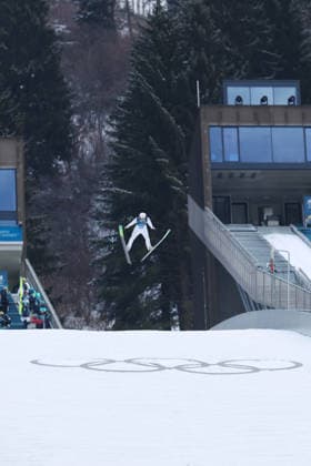 Ryota Yamamoto (JPN), FEBRUARY 11, 2026 - Nordic Combined : Individual NH 10km during the Milano Cortina 2026 Olympic Winter games, Winterspiele,Spiele, Summer games at Predazzo Ski jumping, Skispringen, Ski, nordisch Stadium in Predazzo, Italy. Noxthirdxpartyxsales  aflo_319327888