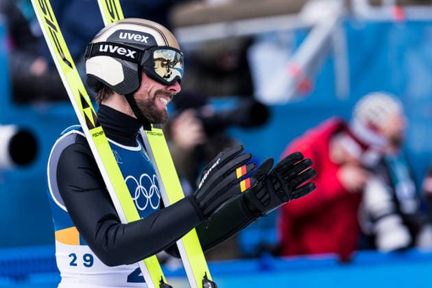 PREDAZZO, ITALY - FEBRUARY 11: Johannes Rydzek (Germany) during the Nordic Combined Individual Gundersen Normal Hill 10km at the Milano Cortina 2026 Olympics at Predazzo Ski jumping, Skispringen, Ski, nordisch Stadium on day 5 of the Milano Cortina 2026 Olympics on February 11, 2026 in Cortina, Italy. Editorial use only. Italy Copyright: xSteffiexWunderlx