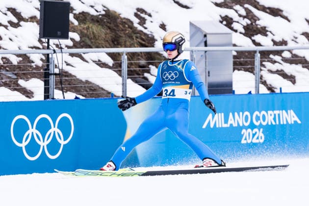 PREDAZZO, ITALY - FEBRUARY 11: Julian Schmid (Germany) during the Nordic Combined Individual Gundersen Normal Hill 10km at the Milano Cortina 2026 Olympics at Predazzo Ski jumping, Skispringen, Ski, nordisch Stadium on day 5 of the Milano Cortina 2026 Olympics on February 11, 2026 in Cortina, Italy. Editorial use only. Italy Copyright: xSteffiexWunderlx