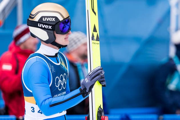 PREDAZZO, ITALY - FEBRUARY 11: Julian Schmid (Germany) during the Nordic Combined Individual Gundersen Normal Hill 10km at the Milano Cortina 2026 Olympics at Predazzo Ski jumping, Skispringen, Ski, nordisch Stadium on day 5 of the Milano Cortina 2026 Olympics on February 11, 2026 in Cortina, Italy. Editorial use only. Italy Copyright: xSteffiexWunderlx