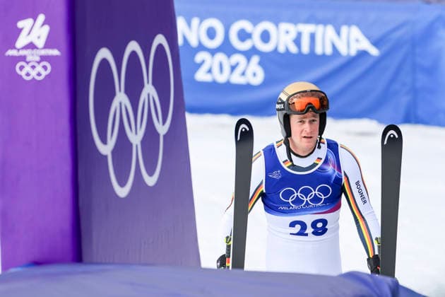 OLYMPICS - Winter Olympic Games, Olympische Spiele, Olympia, OS Milano Cortina 2026 BORMIO,ITALY,11.FEB.26 - OLYMPICS, ALPINE SKIING - Winter Olympic Games Milano Cortina 2026, Super G, men. Image shows Simon Jocher (GER).  GEPAxpictures xWolfgangxGrebien