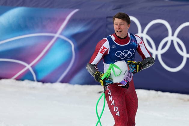 B Serger (CAN) during the Olympic Milano-Cortina 2026, Alpine Skiing Men s SuperG on February 11, 2026 at Stelvio Ski Centre in Bormio, Italy  Copyright: xSergioxBisi IPAxSportx xipa-agency.netx xx IPA_71308569 IPA_Agency_IPA71308569