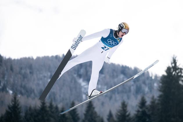 SKOGLUND Andreas (Norwegen), ITA, Olympische Spiele Milano Cortina 2026, Olympia, Nordische Kombination 10 km Gundersen, Skispringen Normalschanze, 11.02.2026 ITA, Olympische Spiele Milano Cortina 2026, Olympia, Nordische Kombination 10 km Gundersen, 11.02.2026 Predazzo *** SKOGLUND Andreas Norway , ITA, Olympic Games Milano Cortina 2026, Olympic Games, Nordic Combined 10 km Gundersen, Ski Jumping Normal Hill, 11 02 2026 ITA, Olympic Games Milano Cortina 2026, Olympic Games, Nordic Combined 10 km Gundersen, 11 02 2026 Predazzo Copyright: xEibner-Pressefoto Memmlerx EP_MMR