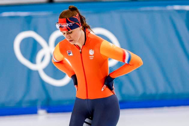 Anna Boersma of the Netherlands looks on Training and Practice, Milano Cortina 2026 Winter Olympics: Day 5, Speed skating, Eisschnelllauf - Milano Cortina 2026 Winter Olympics: Day 5, Milano Speed Skating Stadium, February 11, 2026, Milan, Italy.