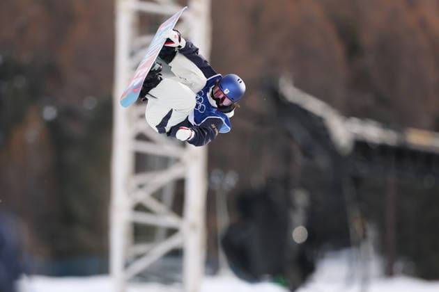 Sara Shimizu (JPN), FEBRUARY 11, 2026 - Snowboarding : Women s Halfpipe Qualification during the Milano Cortina 2026 Olympic Winter games, Winterspiele,Spiele, Summer games at Livigno Snow Park in Livigno, Italy.  aflo_319335251