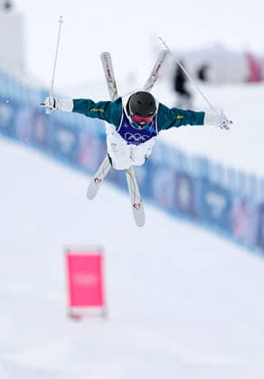 (260211) -- LIVIGNO, Feb. 11, 2026 -- Charlotte Wilson of Australia competes during the freestyle skiing women s moguls qualification at the Milan-Cortina 2026 Olympic Winter games, Winterspiele,Spiele, Summer games in Livigno, Italy, Feb. 11, 2026. ) (MICO2026)ITALY-LIVIGNO-OLYMPIC WINTER GAMES-FREESTYLE SKIING-WOMEN S MOGULS-QUALIFICATION WangxPeng 