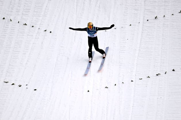 GEIGER Vinzenz Team GER Ski Springen Nordische Kombination in Predazzo Olympics - Olympische Winterspiele 2026 Mailand - Cortina 06 - 22 Februar 2026 in Italien am 11.02.2026 in Predazzo *** GEIGER Vinzenz Team GER Ski Jumping Nordic Combined in Predazzo Olympics Olympic Winter Games 2026 Milan Cortina 06 22 February 2026 in Italy on 11 02 2026 in Predazzo Copyright: xx