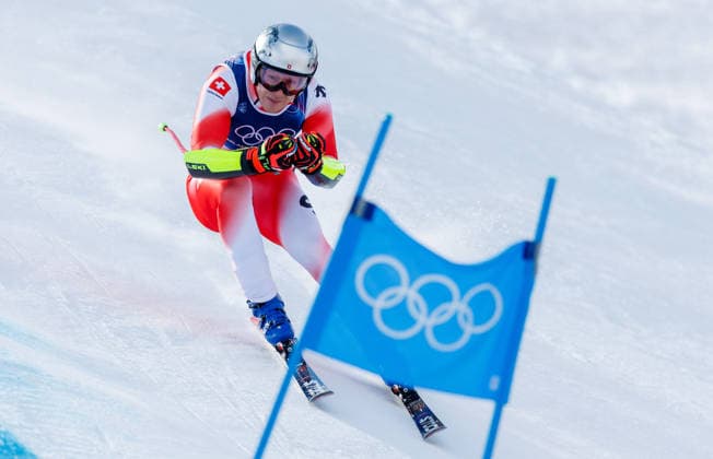 OLYMPICS - Winter Olympic Games, Olympische Spiele, Olympia, OS Milano Cortina 2026 BORMIO,ITALY,11.FEB.26 - OLYMPICS, ALPINE SKIING - Winter Olympic Games Milano Cortina 2026, Super G, men. Image shows Marco Odermatt (SUI).  GEPAxpictures xHaraldxSteiner