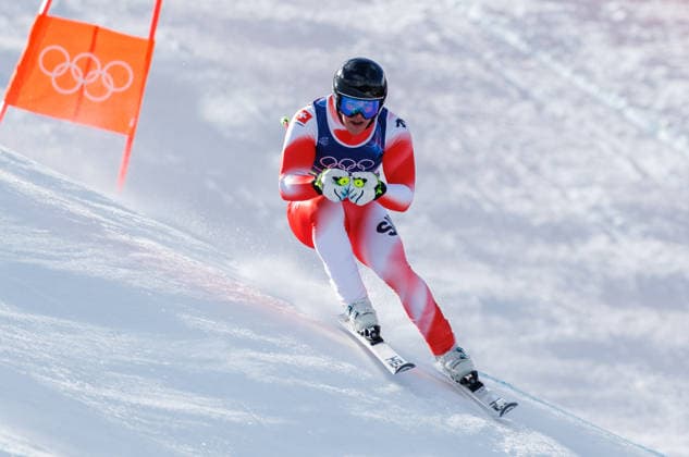 OLYMPICS - Winter Olympic Games, Olympische Spiele, Olympia, OS Milano Cortina 2026 BORMIO,ITALY,11.FEB.26 - OLYMPICS, ALPINE SKIING - Winter Olympic Games Milano Cortina 2026, Super G, men. Image shows Franjo von Allmen (SUI).  GEPAxpictures xHaraldxSteiner