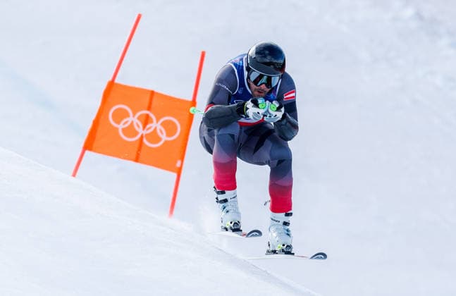 OLYMPICS - Winter Olympic Games, Olympische Spiele, Olympia, OS Milano Cortina 2026 BORMIO,ITALY,11.FEB.26 - OLYMPICS, ALPINE SKIING - Winter Olympic Games Milano Cortina 2026, Super G, men. Image shows Vincent Kriechmayr (AUT).  GEPAxpictures xHaraldxSteiner