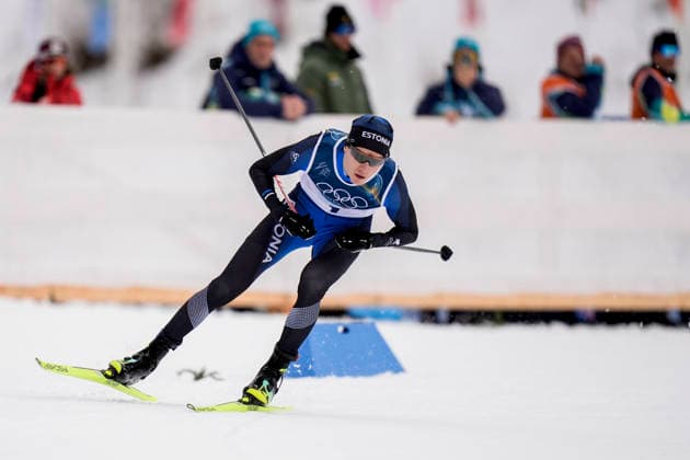Winter Olympics in Milan Cortina 2026 Val di Fiemme, Italy 20260211. Kristjan Ilves from Estonia during the combined 10 km individual Gundersen on Lago de Tesero during the Winter Olympics in Milano Cortina 2026. Photo: Terje Pedersen NTB Val di Fiemme Italy EDITORIAL USE ONLY. RESTRICTED USE FOR BETTING COMPANIES Ref:_SPOimCsxTc9wtY.jpg *** Winter Olympics in Milan Cortina 2026 Val di Fiemme, Italy 20260211 Kristjan Ilves from Estonia during the combined 10 km individual Gundersen on Lago de Tesero during the Winter Olympics in Milano Cortina 2026 Photo Terje Pedersen NTB Val di Fiemme Italy EDITORIAL USE ONLY RESTRICTED USE FOR BETTING COMPANIES  Copyright: xTerjexPedersenx xNTBx
