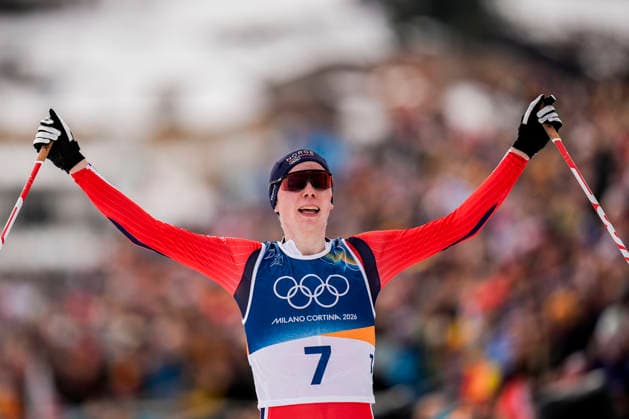Winter Olympics in Milan Cortina 2026 Val di Fiemme, Italy 20260211. Jens Luraas Oftebro from Norway cheers during the combined 10 km individual Gundersen on Lago de Tesero during the Winter Olympics in Milano Cortina 2026. Photo: Terje Pedersen NTB Val di Fiemme Italy EDITORIAL USE ONLY. RESTRICTED USE FOR BETTING COMPANIES Ref:_SPOzroLoQwu4AU.jpg *** Winter Olympics in Milan Cortina 2026 Val di Fiemme, Italy 20260211 Jens Luraas Oftebro from Norway cheers during the combined 10 km individual Gundersen on Lago de Tesero during the Winter Olympics in Milano Cortina 2026 Photo Terje Pedersen NTB Val di Fiemme Italy EDITORIAL USE ONLY RESTRICTED USE FOR BETTING COMPANIES  Copyright: xTerjexPedersenx xNTBx