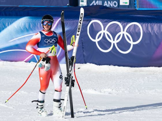 OLYMPICS - Winter Olympic Games, Olympische Spiele, Olympia, OS Milano Cortina 2026 BORMIO,ITALY,11.FEB.26 - OLYMPICS, ALPINE SKIING - Winter Olympic Games Milano Cortina 2026, Super G, men. Image shows Franjo von Allmen (SUI).  GEPAxpictures xWolfgangxGrebien
