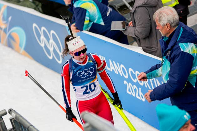 Winter Olympics in Milan Cortina 2026 Anterselva, Italy 20260211. Marthe Kraakstad Johansen from Norway after the women s 15 km normal distance biathlon during the Winter Olympics in Milano Cortina 2026. Photo: Heiko Junge NTB Anterselva Italy EDITORIAL USE ONLY. RESTRICTED USE FOR BETTING COMPANIES Ref:_SPOd-N1BySoshM.jpg *** Winter Olympics in Milan Cortina 2026 Anterselva, Italy 20260211 Marthe Kraakstad Johansen from Norway after the women s 15 km normal distance biathlon during the Winter Olympics in Milano Cortina 2026 Photo Heiko Junge NTB Anterselva Italy EDITORIAL USE ONLY RESTRICTED USE FOR BETTING COMPANIES  Copyright: xHeikoxJungex xNTBx