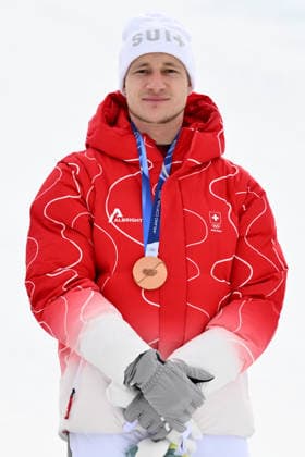 Rg Bormio 11 02 2026 - Olimpiadi Milano Cortina 2026 Alpine Skiing Men™s Supr G foto Image nella foto: Marco Odermatt 