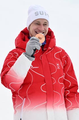 Rg Bormio 11 02 2026 - Olimpiadi Milano Cortina 2026 Alpine Skiing Men™s Supr G foto Image nella foto: Marco Odermatt 