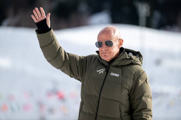 ELIASCH Johan (FIS Praesident), ITA, Olympische Spiele Milano Cortina 2026, Olympia, Nordische Kombination 10 km Gundersen, Langlauf, 11.02.2026 ITA, Olympische Spiele Milano Cortina 2026, Olympia, Nordische Kombination 10 km Gundersen, 11.02.2026 Tesero *** ELIASCH Johan FIS President , ITA, Olympic Games Milano Cortina 2026, Olympic Games, Nordic Combined 10 km Gundersen, Cross-Country Skiing, 11 02 2026 ITA, Olympic Games Milano Cortina 2026, Olympic Games, Nordic Combined 10 km Gundersen, 11 02 2026 Tesero Copyright: xEibner-Pressefoto Memmlerx EP_MMR