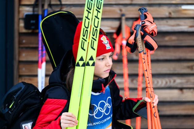 260211 Lora Hristova of Bulgaria after the women s biathlon 15 km individual during day 5 of the 2026 Winter Olympics on February 11, 2026 in Anterselva. Photo: Jon Olav Nesvold BILDBYRAN COP 217 JM0789 skidskytte biathlon skiskyting Olympic Games, Olympische Spiele, Olympia, OS olympics winter olympics os ol olympiska spel vinter-os olympiske leker milano cortina 2026 milan cortina 2026 milano cortina 2026 olympic games milano cortina 2026 winter olympic games milano cortina-os milano cortina-ol vinter-ol 5 bbeng individual 15 km dam women kvinner *** 260211 Lora Hristova of Bulgaria after the women s biathlon 15 km individual during day 5 of the 2026 Winter Olympics on February 11, 2026 in Anterselva Photo Jon Olav Nesvold BILDBYRAN COP 217 JM0789 biathlon biathlon olympic games olympics winter olympics os ol olympiska spel vinter os olympiske leker milano cortina 2026 milan cortina 2026 milano cortina 2026 olympic games milano cortina 2026 winter olympic games milano cortina os milano cortina ol vinter ol 5 bbeng individual 15 km dam kvinner  Copyright: JONxOLAVxNESVOLD BB260211JE034