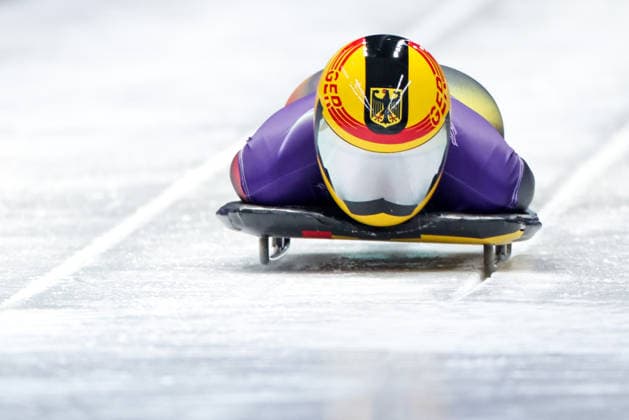 OLYMPICS - Winter Olympic Games, Olympische Spiele, Olympia, OS Milano Cortina 2026 CORTINA D AMPEZZO,ITALY,11.FEB.26 - OLYMPICS, SKELETON - Winter Olympic Games Milano Cortina 2026, women, training. Image shows Jacqueline Pfeifer (GER).  GEPAxpictures xMaticxKlansek