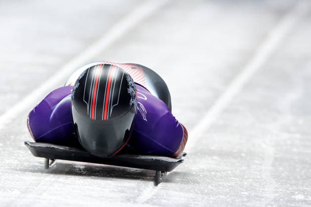 OLYMPICS - Winter Olympic Games, Olympische Spiele, Olympia, OS Milano Cortina 2026 CORTINA D AMPEZZO,ITALY,11.FEB.26 - OLYMPICS, SKELETON - Winter Olympic Games Milano Cortina 2026, men, training. Image shows Samuel Maier (AUT).  GEPAxpictures xMaticxKlansek