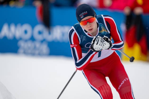 OLYMPICS - Winter Olympic Games, Olympische Spiele, Olympia, OS Milano Cortina 2026 TESERO,ITALY,11.FEB.26 - OLYMPICS, NORDIC SKIING, NORDIC COMBINED, CROSS COUNTRY - Winter Olympic Games Milano Cortina 2026, 10km Gundersen, men. Image shows Jens Luraas Oftebro (NOR).  GEPAxpictures xOliverxLerch
