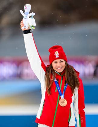 260211 Bronze medalist Lora Hristova of Bulgaria celebrates on the podium after the women s biathlon 15 km individual during day 5 of the 2026 Winter Olympics on February 11, 2026 in Anterselva. Photo: Mathias Bergeld BILDBYRAN kod MB JM0789 skidskytte biathlon skiskyting Olympic Games, Olympische Spiele, Olympia, OS olympics winter olympics os ol olympiska spel vinter-os olympiske leker milano cortina 2026 milan cortina 2026 milano cortina 2026 olympic games milano cortina 2026 winter olympic games milano cortina-os milano cortina-ol vinter-ol 5 bbeng individual 15 km dam women kvinner Bronze brons *** 260211 Bronze medalist Lora Hristova of Bulgaria celebrates on the podium after the women s biathlon 15 km individual during day 5 of the 2026 Winter Olympics on February 11, 2026 in Anterselva Photo Mathias Bergeld BILDBYRAN code MB JM0789 biathlon biathlon olympic games olympics olympics winter olympics os ol olympiska spel vinter os olympiske leker milano cortina 2026 milan cortina 2026 milano cortina 2026 olympic games milano cortina 2026 winter olympic games milano cortina os milano cortina ol vinter ol 5 bbeng individual 15 km dam women kvinner Bronze bronze  Copyright: MATHIASxBERGELD BB260211MB086