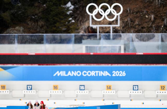 260211 Silver medalist Lou Jeanmonnot of France, gold medalist Julia Simon of France and bronze medalist Lora Hristova of Bulgaria celebrate on the podium after the women s biathlon 15 km individual during day 5 of the 2026 Winter Olympics on February 11, 2026 in Anterselva. Photo: Mathias Bergeld BILDBYRAN kod MB JM0789 skidskytte biathlon skiskyting Olympic Games, Olympische Spiele, Olympia, OS olympics winter olympics os ol olympiska spel vinter-os olympiske leker milano cortina 2026 milan cortina 2026 milano cortina 2026 olympic games milano cortina 2026 winter olympic games milano cortina-os milano cortina-ol vinter-ol 5 bbeng individual 15 km dam women kvinner Bronze brons Gold guld jubel *** 260211 Silver medalist Lou Jeanmonnot of France, gold medalist Julia Simon of France and bronze medalist Lora Hristova of Bulgaria celebrate on the podium after the women s biathlon 15 km individual during day 5 of the 2026 Winter Olympics on February 11, 2026 in Anterselva Photo Mathias Bergeld BILDBYRAN code MB JM0789 biathlon biathlon olympic games olympics olympics winter olympics os ol olympiska spel vinter os olympiske leker milano cortina 2026 milan cortina 2026 milano cortina 2026 olympic games milano cortina 2026 winter olympic games milano cortina os milano cortina ol vinter ol 5 bbeng individual 15 km dam women kvinner Bronze bronze Gold gold jubel  Copyright: MATHIASxBERGELD BB260211MB091