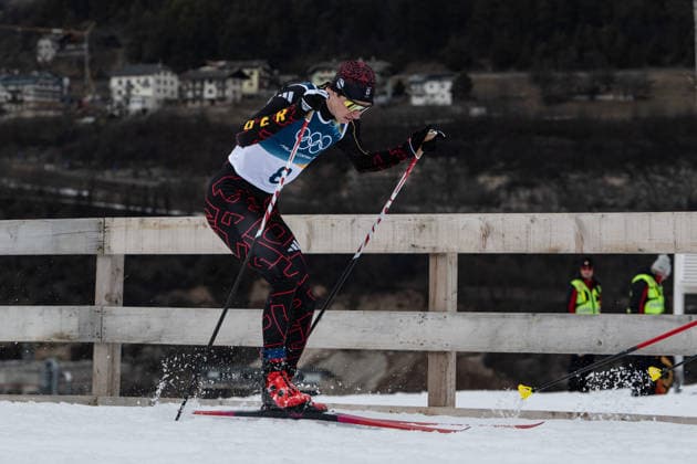 Vinzenz Geiger ( Deutschland ), Nordic Combined Individual Men, Milano Cortina 2026 Olympic Games, Olympische Spiele, Olympia, OS 11-02-2026 *** Vinzenz Geiger Germany , Nordic Combined Individual Men, Milano Cortina 2026 Olympic Games 11 02 2026 Copyright: HMBxMedia MarcxNiemeyer