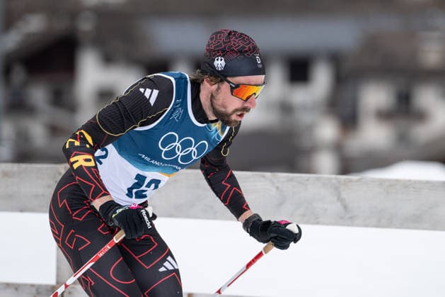 Johannes Rydzek ( Deutschland ), Nordic Combined Individual Men, Milano Cortina 2026 Olympic Games, Olympische Spiele, Olympia, OS 11-02-2026 *** Johannes Rydzek Germany , Nordic Combined Individual Men, Milano Cortina 2026 Olympic Games 11 02 2026 Copyright: HMBxMedia MarcxNiemeyer