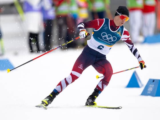 OLYMPICS - Winter Olympic Games, Olympische Spiele, Olympia, OS Milano Cortina 2026 TESERO,ITALY,11.FEB.26 - OLYMPICS, NORDIC SKIING, NORDIC COMBINED, CROSS COUNTRY - Winter Olympic Games Milano Cortina 2026, 10km Gundersen, men. Image shows Johannes Lamparter (AUT).  GEPAxpictures xOliverxLerch