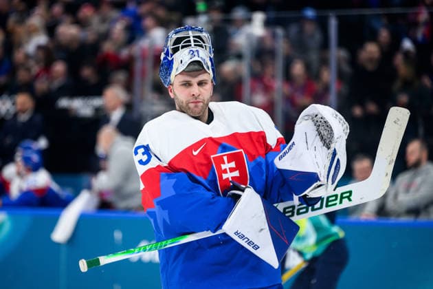 260211 Samuel Hlavaj of Slovakia in the men s Ice hockey, Eishockey game between Slovakia and Finland during day 5 of the 2026 Winter Olympics on February 11, 2026 in Milan. Photo: Carl Sandin BILDBYRAN kod CS CS0869 ishockey ice hockey Olympic Games, Olympische Spiele, Olympia, OS olympics winter olympics os ol olympiska spel vinter-os olympiske leker milano cortina 2026 milan cortina 2026 milano cortina 2026 olympic games milano cortina 2026 winter olympic games milano cortina-os milano cortina-ol vinter-ol 5 bbeng slovakia slovakien finland *** 260211 Samuel Hlavaj of Slovakia in the men s ice hockey game between Slovakia and Finland during day 5 of the 2026 Winter Olympics on February 11, 2026 in Milan Photo Carl Sandin BILDBYRAN kod CS CS0869 ishockey ice hockey olympic games olympics winter olympics os ol olympiska spel vinter os olympiske leker milano cortina 2026 milan cortina 2026 milano cortina 2026 olympic games milano cortina 2026 winter olympic games milano cortina os milano cortina ol vinter ol 5 bbeng slovakia slovakien finland  Copyright: CARLxSANDIN BB260211CS047