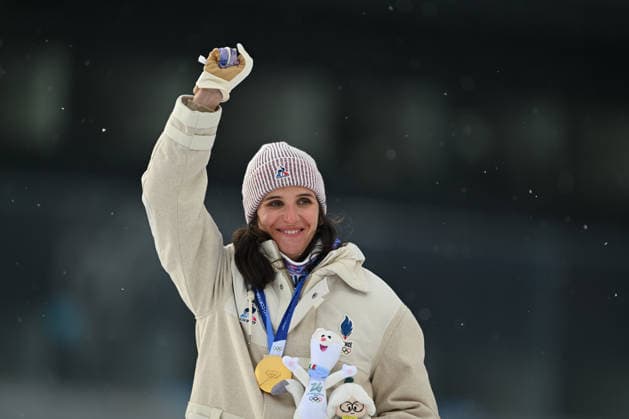 Simon Julia from France during the Winter Olympic Games, Olympische Spiele, Olympia, OS Milano Cortina 2026, in Anterselva Biathlon Arena , on February 11 2026, in Cortina, Italy  Copyright: xFedericoxManoni IPAxSportx xipa-agency.netx xx IPA_71320374 IPA_Agency_IPA71320374