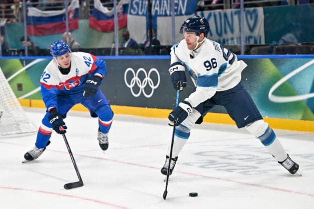 11 02 2026, Milano, Santa Giulia Ice hockey, Eishockey Arena, Winter Olympics: Slovakia - Finland (Ice Hockey), Mikko Rantanen of Finland Milano Santa Giulia Ice Hockey Arena Lombardy Italy *** 11 02 2026, Milano, Santa Giulia Ice Hockey Arena, Winter Olympics Slovakia Finland Ice Hockey , Mikko Rantanen of Finland Milano Santa Giulia Ice Hockey Arena Lombardy Italy Copyright: xJustPictures.ch AndreaxBrancax jp-en-AnBr-AB-AAB_167611022026
