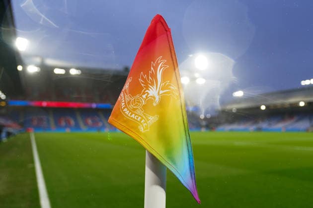 Crystal Palace v Burnley, Premier League Crystal Palace pride corner flag prior to the Crystal Palace v Burnley Premier League match at Selhurst Park, London, England on 11 February 2026 Credit: Dylan Hepworth Every Second Media Editorial use only. All images are copyright Every Second Media Limited. No images may be reproduced without prior permission. All rights reserved. Premier League and Football League images are subject to licensing agreements with Football DataCo Limited. see https: www.football-dataco.com Copyright: xIMAGO EveryxSecondxMediax ESM-1798-0003 DylanxHepworthx xEveryxSecondxMediax