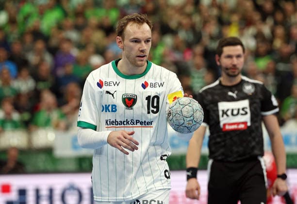 11.02.2026, xovx, Handball Daikin Handball Bundesliga, HSG Wetzlar - Füchse Berlin Mathias Gidsel (Füchse Berlin) Wetzlar Buderus-Arena Hessen Deutschland (DE)