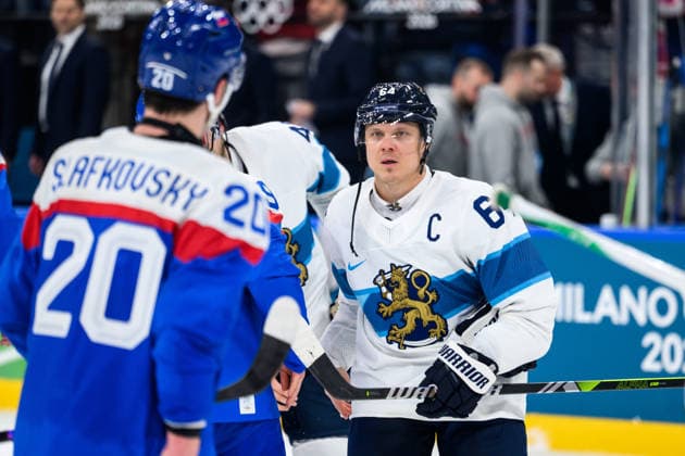 260211 Mikael Granlund of Finland looks dejected after the men s Ice hockey, Eishockey game between Slovakia and Finland during day 5 of the 2026 Winter Olympics on February 11, 2026 in Milan. Photo: Carl Sandin BILDBYRAN kod CS CS0869 ishockey ice hockey Olympic Games, Olympische Spiele, Olympia, OS olympics winter olympics os ol olympiska spel vinter-os olympiske leker milano cortina 2026 milan cortina 2026 milano cortina 2026 olympic games milano cortina 2026 winter olympic games milano cortina-os milano cortina-ol vinter-ol 5 bbeng slovakia slovakien finland depp *** 260211 Mikael Granlund of Finland looks dejected after the men s ice hockey game between Slovakia and Finland during day 5 of the 2026 Winter Olympics on February 11, 2026 in Milan Photo Carl Sandin BILDBYRAN code CS CS0869 ice hockey ice hockey olympic games olympics winter olympics os ol olympiska spel vinter os olympiske leker milano cortina 2026 milan cortina 2026 milano cortina 2026 olympic games milano cortina 2026 winter olympic games milano cortina os milano cortina ol vinter ol 5 bbeng slovakia slovakien finland depp  Copyright: CARLxSANDIN BB260211CS110