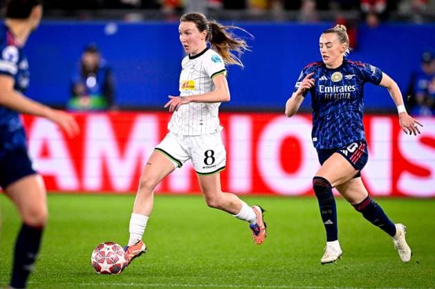 OH Leuven v Arsenal - UEFA Women s Champions League LEUVEN, BELGIUM - FEBRUARY 11 : Pusztai Sara midfielder of OH Leuven during the UEFA Women s Champions League 2025 26 knockout phase play-off first leg match between OH Leuven Women and Arsenal Women on February 11, 2026 in Leuven, Belgium, 11 02 2026  Copyright: xTomasxSiskx