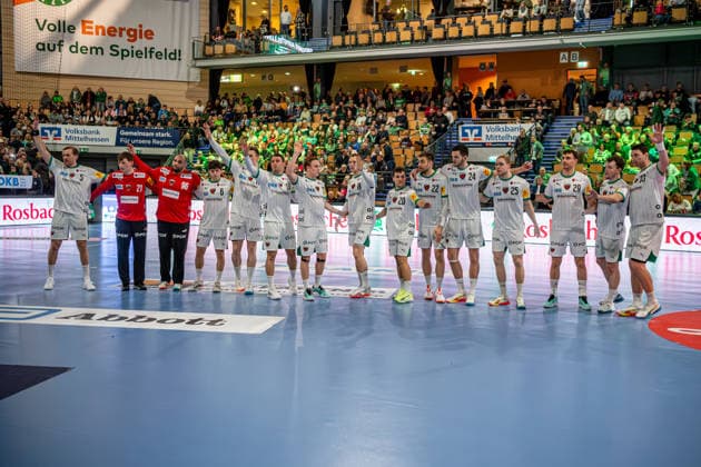 Handball Bundesliga; HSG Wetzlar - Füchse Berlin, 11.02.26 Füchse Berlin Handball Bundesliga; HSG Wetzlar - Füchse Berlin: Wetzlar, 11.02.26 Copyright: xBEAUTIFULxSPORTS Roeczeyx