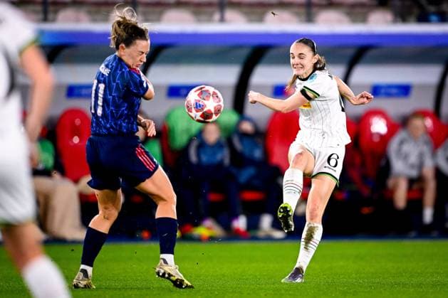OH Leuven v Arsenal - UEFA Women s Champions League LEUVEN, BELGIUM - FEBRUARY 11 : during the UEFA Women s Champions League 2025 26 knockout phase play-off first leg match between OH Leuven Women and Arsenal Women on February 11, 2026 in Leuven, Belgium, 11 02 2026  Copyright: xTomasxSiskx