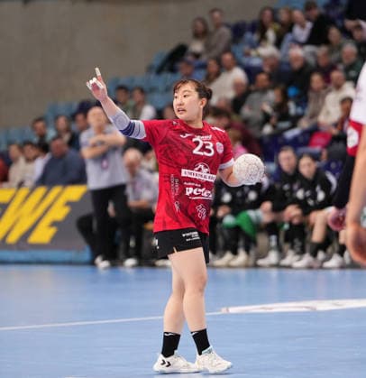 Handball I Frauen I Saison 2025-2026 I 1. HBF I 17. Spieltag I VFL Oldenburg - Thüringer HC I 11.02.2026 Natsuki Aizawa (23, Thüringer HC) Oldenburg Kleine EWE-Arena Niedersachsen Deutschland Copyright: xLobeca JonasxBoningx