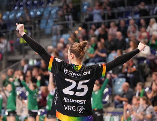 Handball I Frauen I Saison 2025-2026 I 1. HBF I 17. Spieltag I VFL Oldenburg - Thüringer HC I 11.02.2026 Madita Kohorst (25, VfL Oldenburg) Oldenburg Kleine EWE-Arena Niedersachsen Deutschland Copyright: xLobeca JonasxBoningx