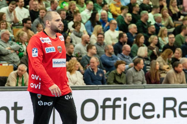 Dejan Milosavljev (Fuechse Berlin, 96) zufrieden mit seiner Leistung GER, HSG Wetzlar vs Fuechse Berlin, Handball, 1. Bundesliga Herren, 20. Spieltag, Spielzeit 2025 2026, 11.02.2026 GER, HSG Wetzlar vs Fuechse Berlin, Handball, 1. Bundesliga Herren, 20. Spieltag, Spielzeit 2025 2026, 11.02.2026 Wetzlar Copyright: xEibner-Pressefoto GerhardxWingenx EP_GWR