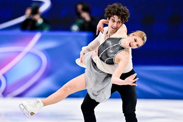 Sofia VAL & Asaf KAZIMOV (ESP), during Ice Dance Free Dance, at the Olympic Winter games, Winterspiele,Spiele, Summer games Milano Cortina 2026, at Milano Ice Skating Arena, on February 11, 2026 in Milan, Italy. Noxthirdxpartyxsales  aflo_319384043