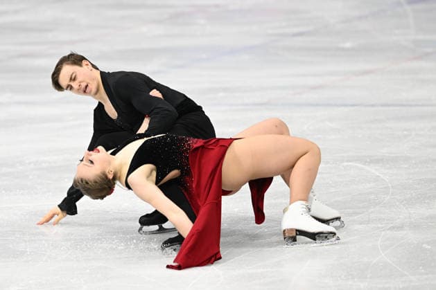 MRAZKOVA Katerina MRAZEK Daniel (CZE) during Figure skating, Eiskunstlauf Ice Dance, Olympic Winter games, Winterspiele,Spiele, Summer games Milano-Cortina 2026 in Milan, Italy, February 11 2026  Copyright: xFilippoxTomasi IPAxSportx xipa-agency.netx xx IPA_71329226 IPA_Agency_IPA71329226