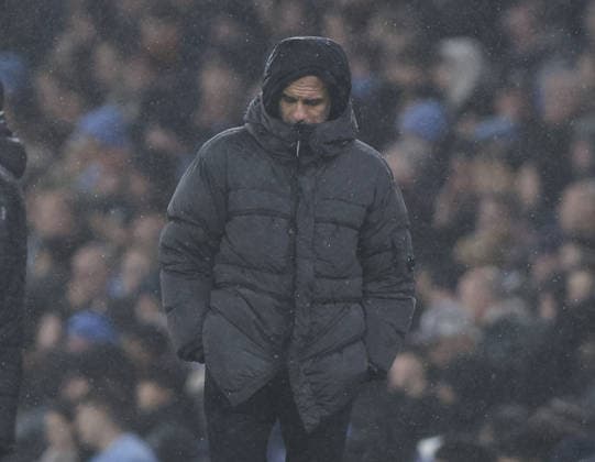 Manchester City v Fulham , FA Premier League 11.02.26 Manchester City v Fulham , FA Premier League Bradley Ormesher The Times Pep Guardiola manager of Manchester City  Copyright: xBradleyxOrmesherx NINTCHDBPICT001058249762