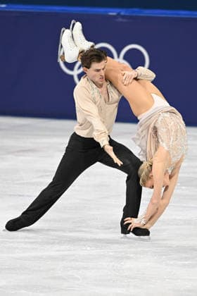 BEKKER Phebe HERNANDEZ James (GBR) during Figure skating, Eiskunstlauf Ice Dance, Olympic Winter games, Winterspiele,Spiele, Summer games Milano-Cortina 2026 in Milan, Italy, February 11 2026  Copyright: xFilippoxTomasi IPAxSportx xipa-agency.netx xx IPA_71329214 IPA_Agency_IPA71329214