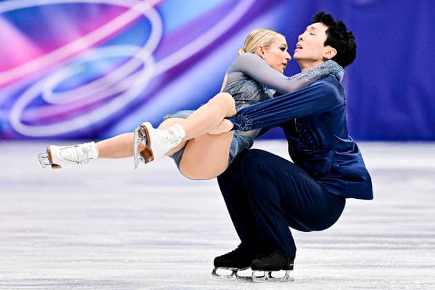Holly HARRIS & Jason CHAN (AUS), during Ice Dance Free Dance, at the Olympic Winter games, Winterspiele,Spiele, Summer games Milano Cortina 2026, at Milano Ice Skating Arena, on February 11, 2026 in Milan, Italy. Noxthirdxpartyxsales  aflo_319386492