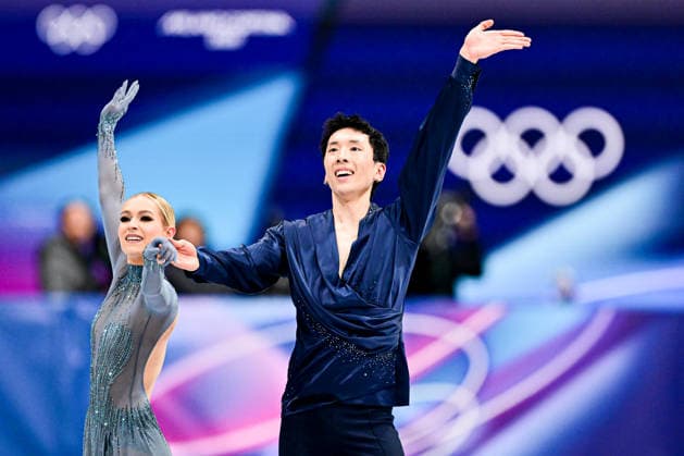 Holly HARRIS & Jason CHAN (AUS), during Ice Dance Free Dance, at the Olympic Winter games, Winterspiele,Spiele, Summer games Milano Cortina 2026, at Milano Ice Skating Arena, on February 11, 2026 in Milan, Italy. Noxthirdxpartyxsales  aflo_319386663
